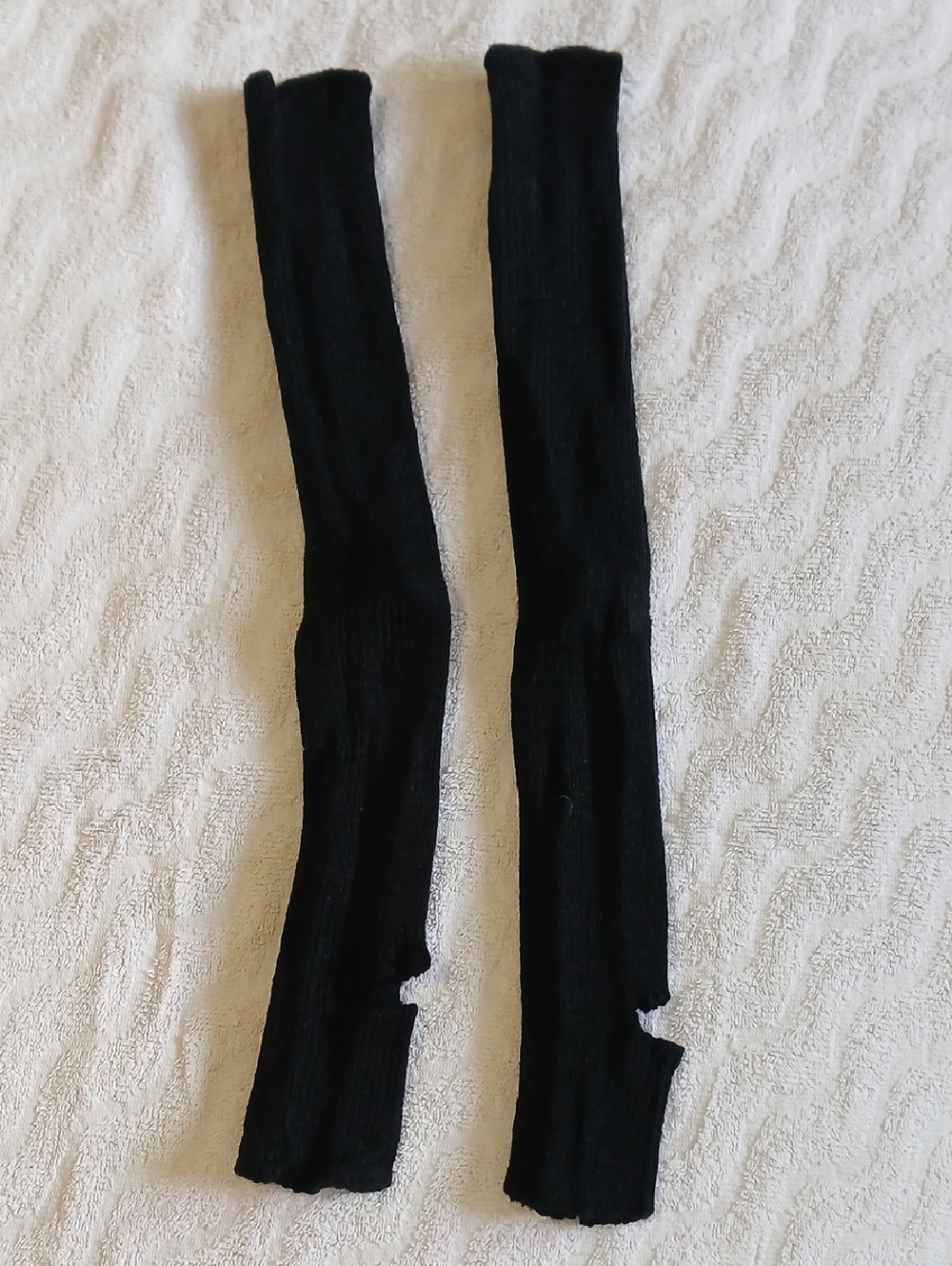 Bocaoying 1 Pair Black Leg Warmers NWOT
